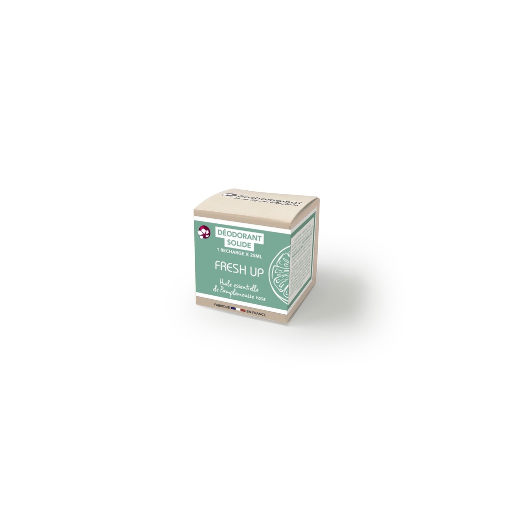 FRESH UP - Déodorant solide purifiant - Recharge 25g