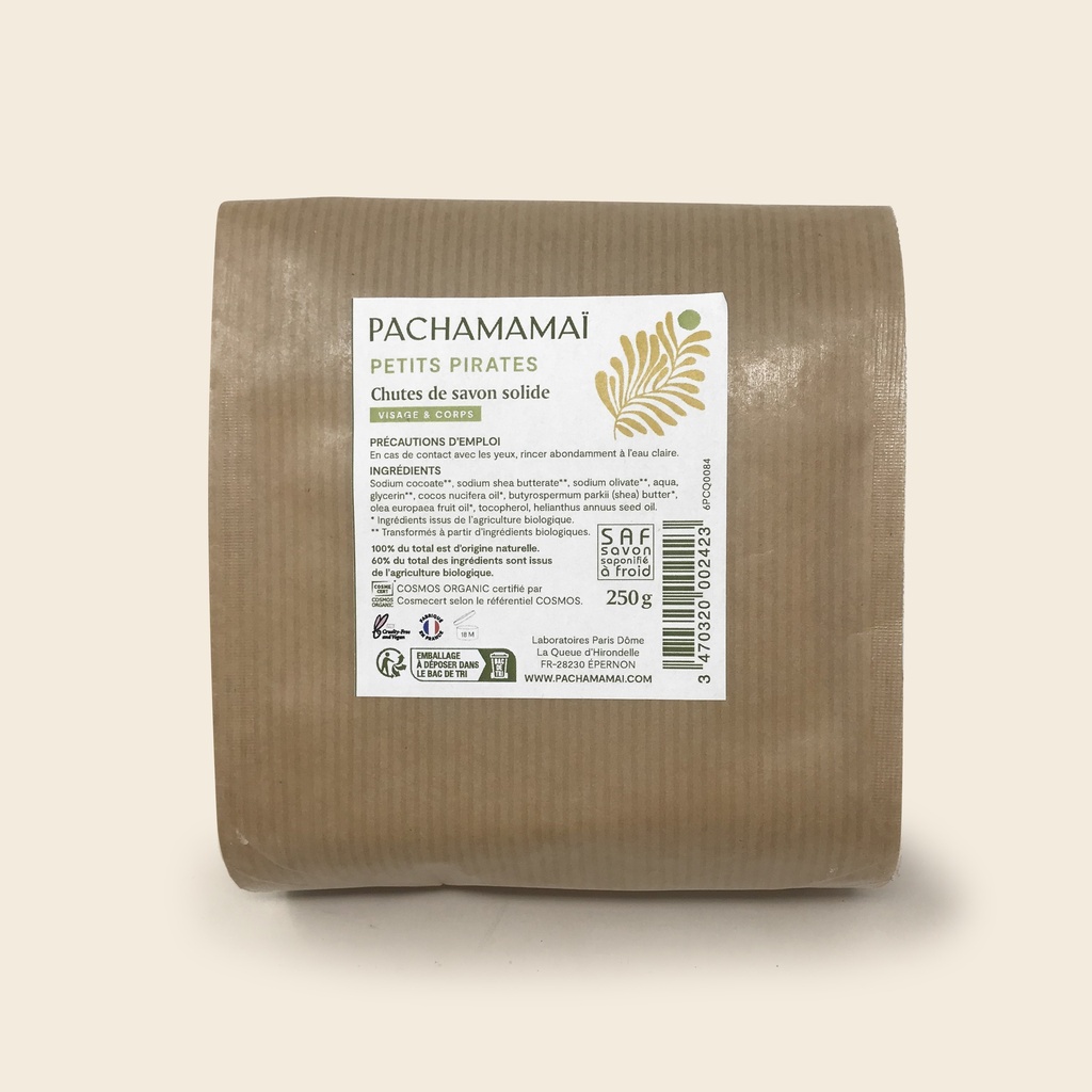Pachamamaï™ - Petits pirates , chutes de savons soldes 250g