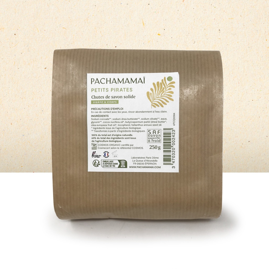 Pachamamaï™ - Petits pirates , chutes de savons soldes 250g