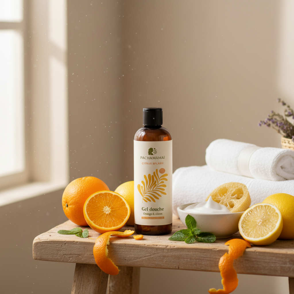 Gel douche orange & citron