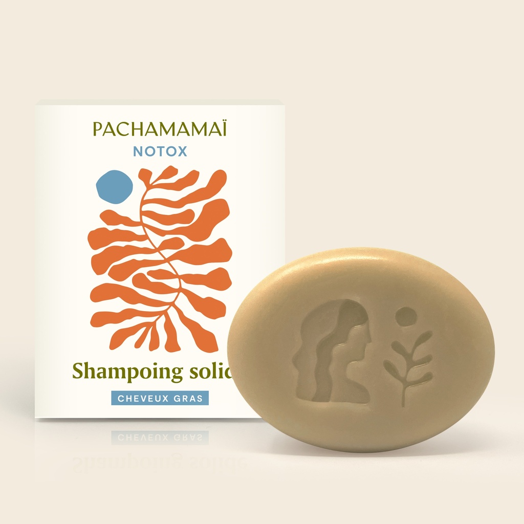 Shampoing solide cheveux gras Pachamamai - Notox