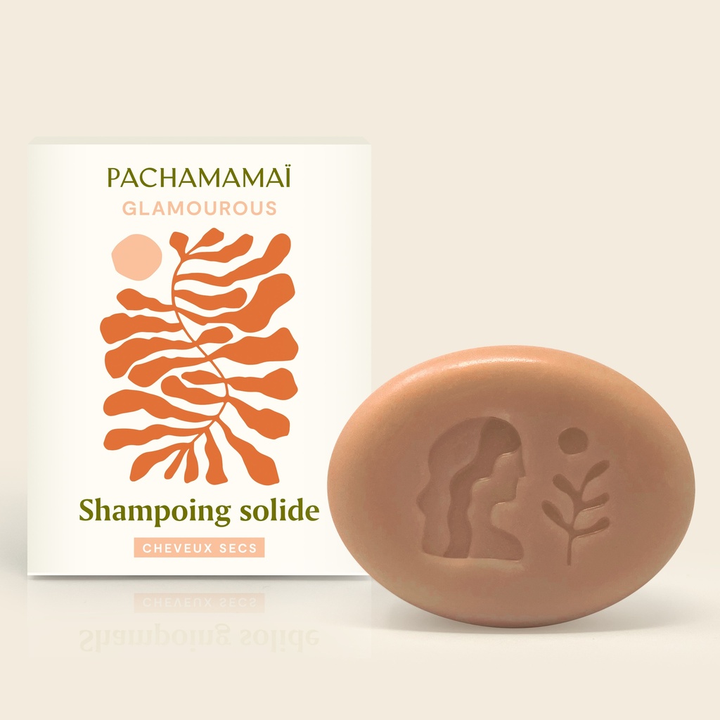 Shampoing solide cheveux secs Pachamamai - Glamourous