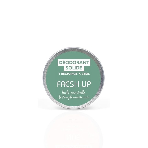 FRESH UP - Déodorant solide purifiant - Boîte métal 25g