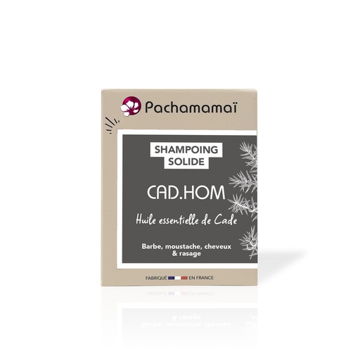 CAD.HOM - Shampoing solide - Hommes 4en1 - Pain 65g