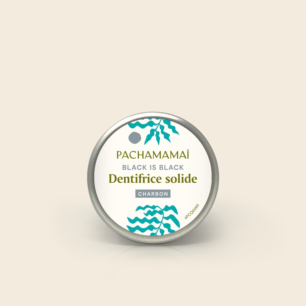 Dentifrice solide charbon Pachamamai