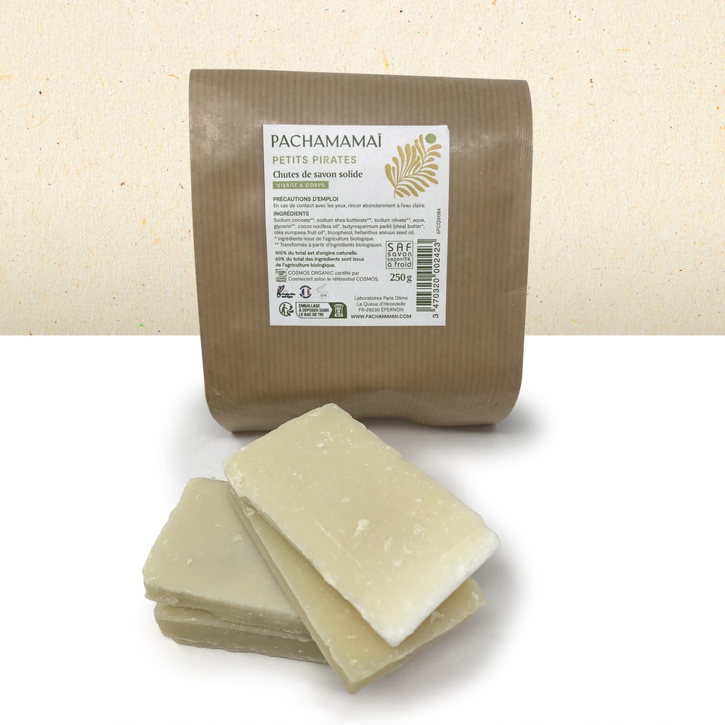 Pachamamaï™ - Petits pirates , chutes de savons soldes 250g