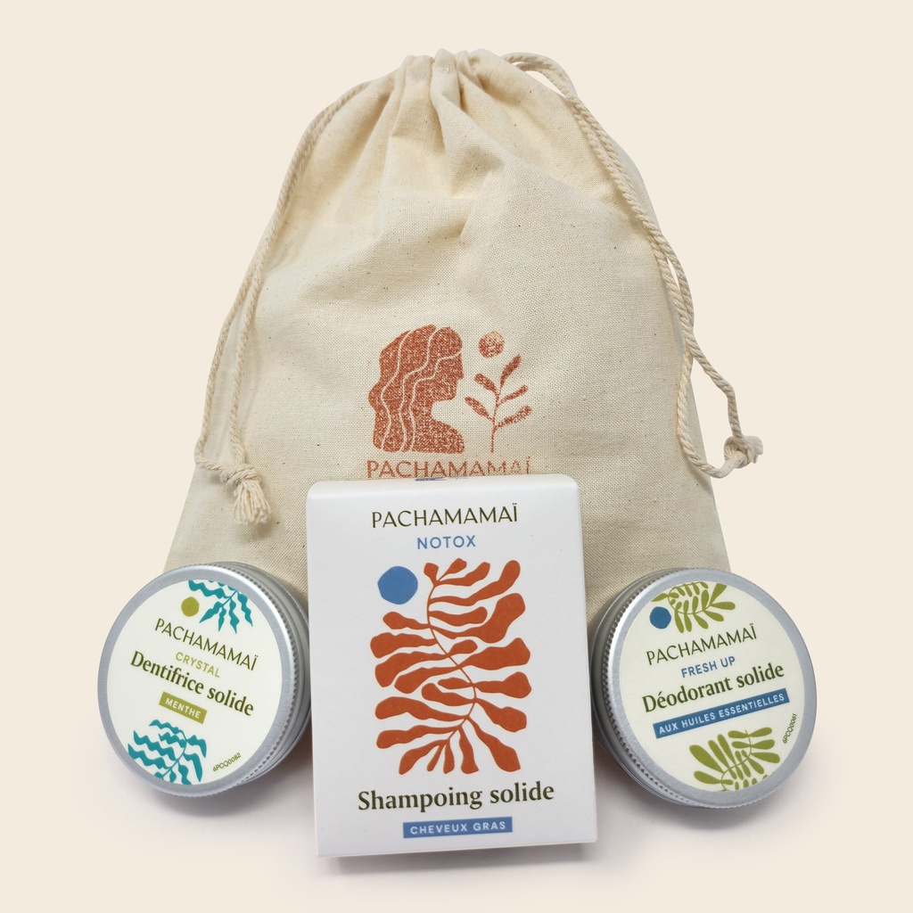 Coffret Trio Voyage + pochon