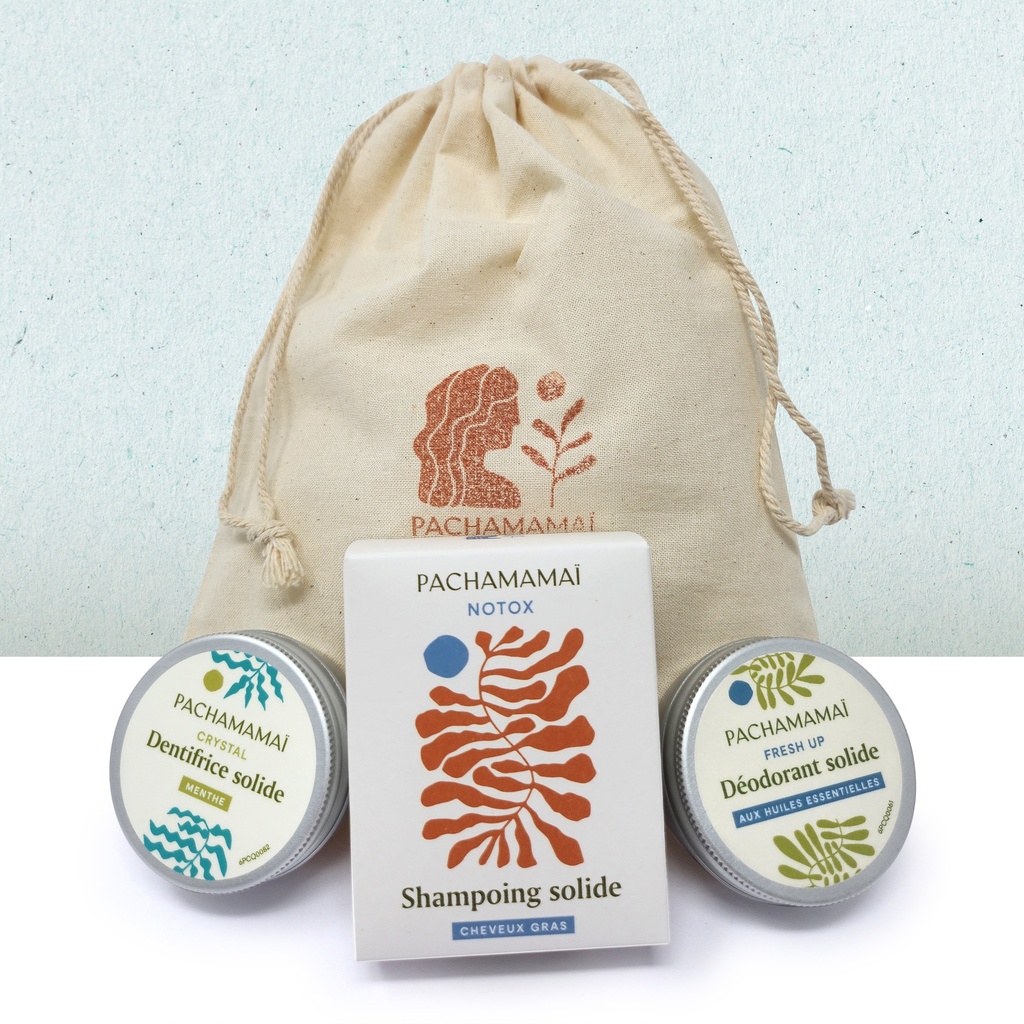 Coffret Trio Voyage + pochon