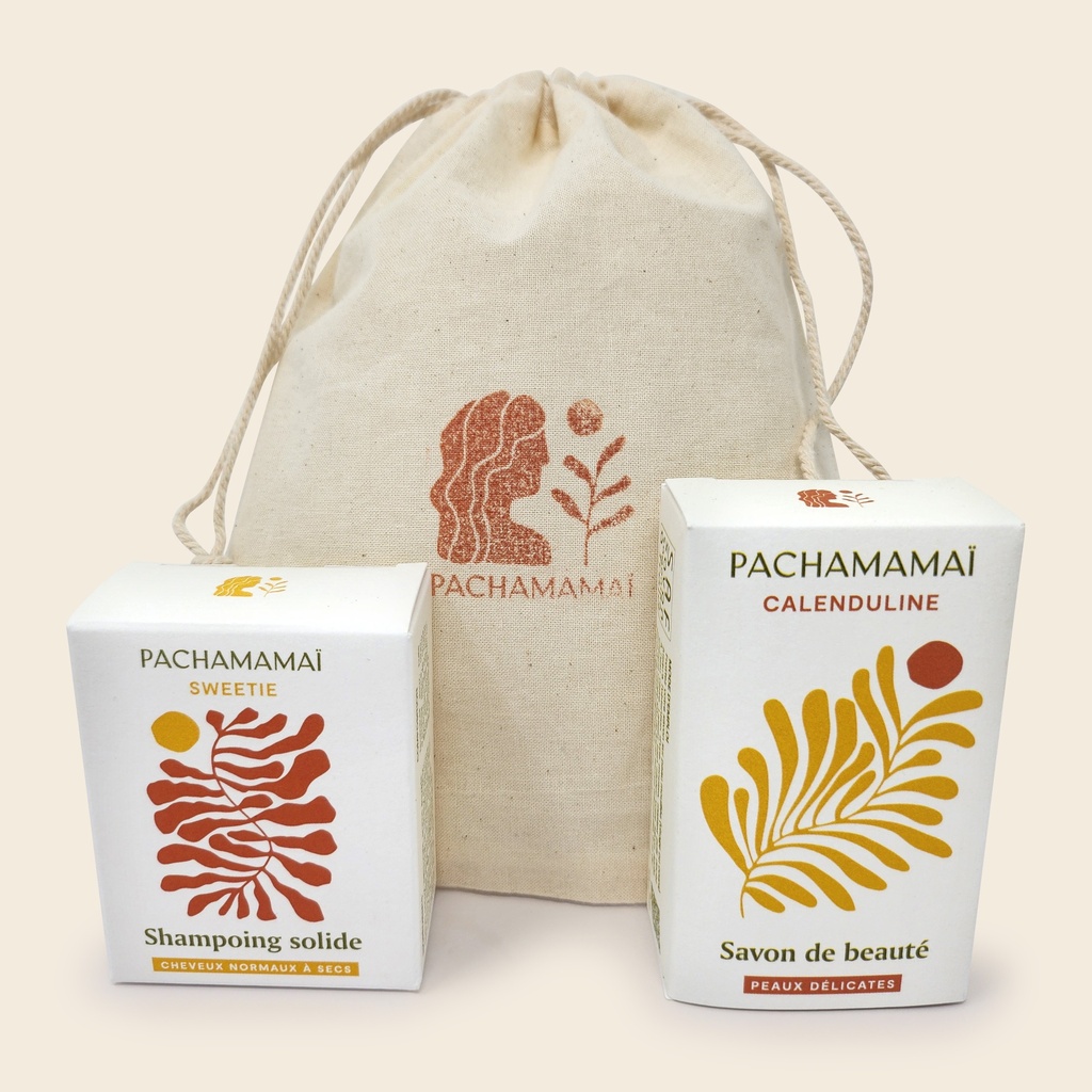 Coffret Duo soin corps et cheveux + pochon