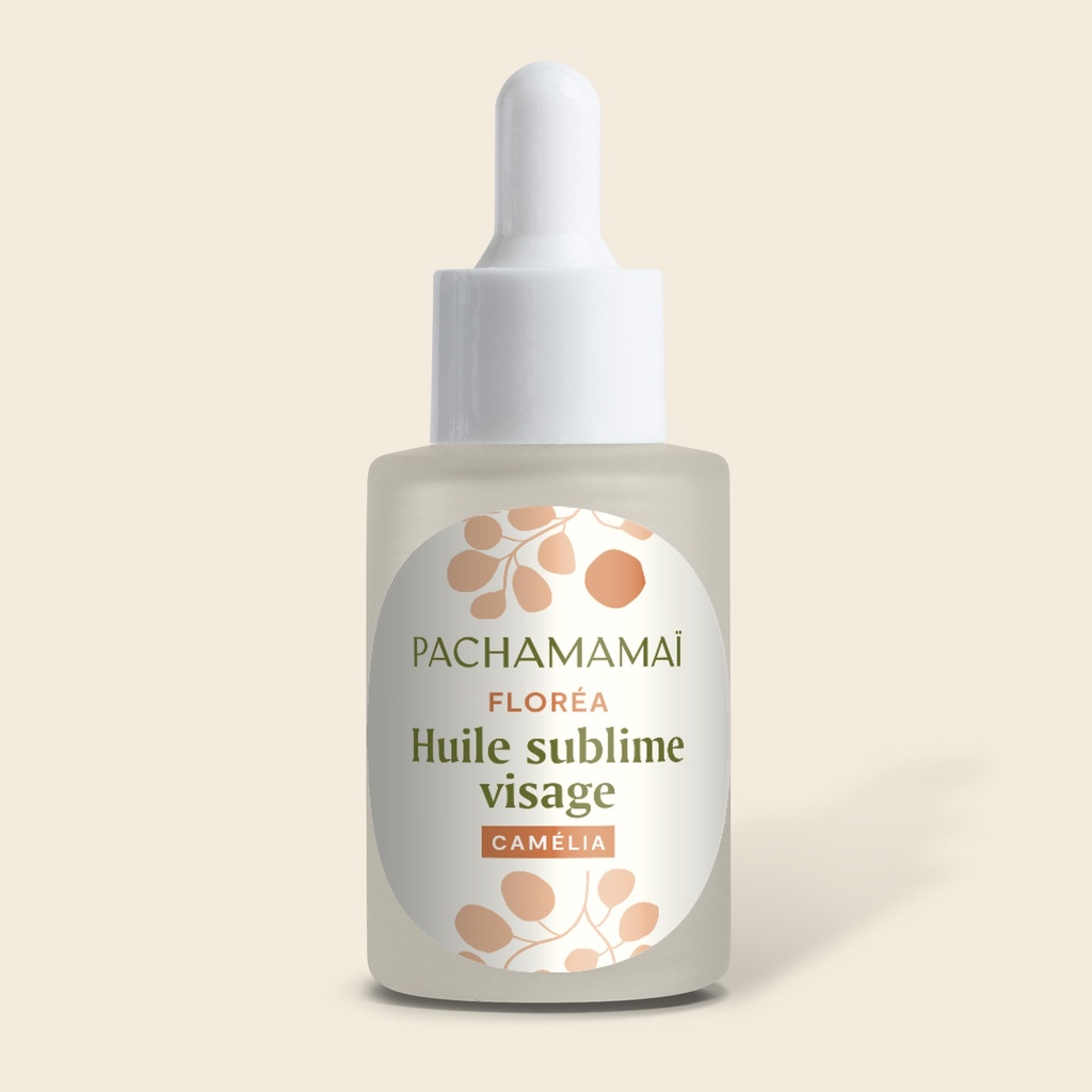 Huile visage camélia  - Pachamamai Florea