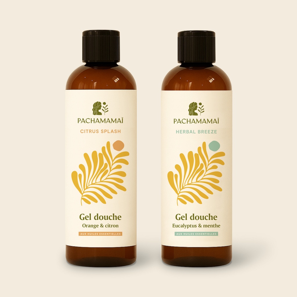 Duo gels douches pachamamai