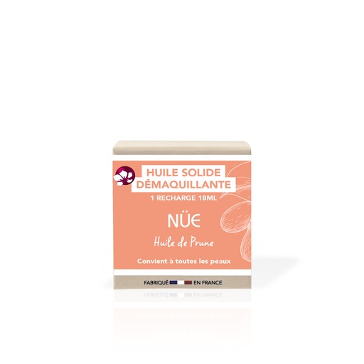 [4PC00044] NÜE - Démaquillant solide - FORMAT VOYAGE 18g Recharge