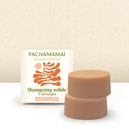 [4PC00323] NEW GLAMOUROUS - Solid shampoo - Dry hair - 25ml refill