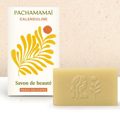 [4PC00327] Savon visage Pachamamaï - calenduline