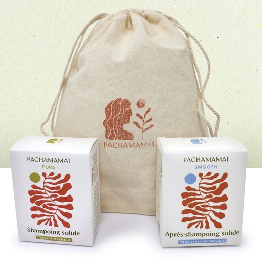 [4PC00421] Hair Duo + pouch