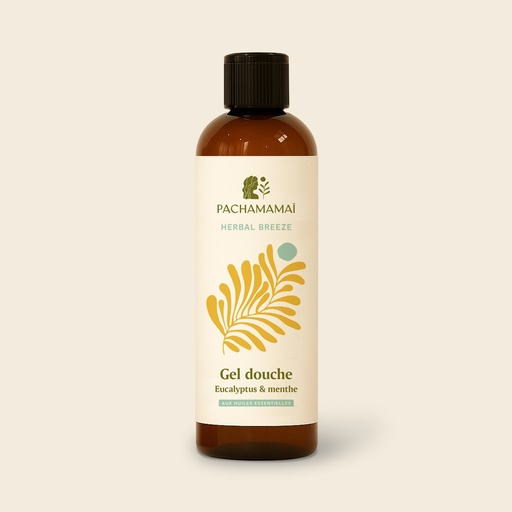 [4PC00451] Gel douche eucalyptus menthe 250ml - Herbal Breeze